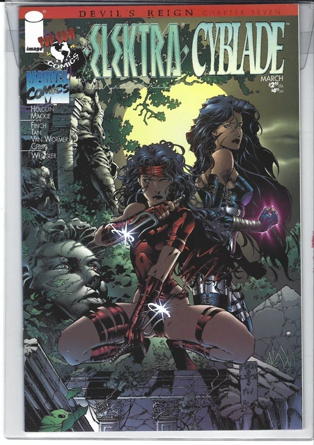 Marvel/Top Cow Elektra/Cyblade Devils Reign Chapter Seven