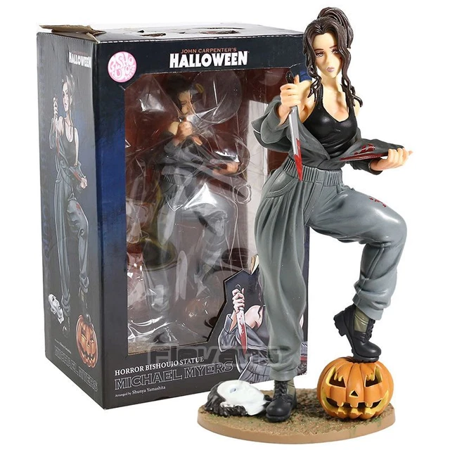 Michael Myers Horror Bishoujo Action Figure Toy Gift Model 19cm With Box New