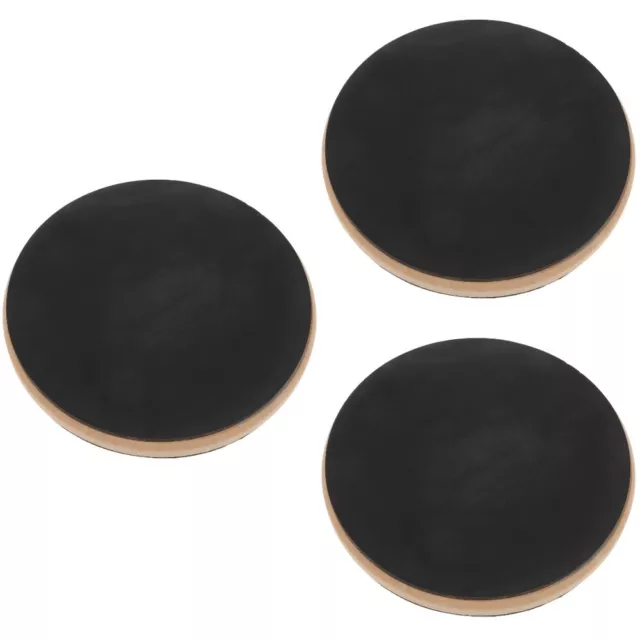 3 Pieces Dumb Drum Pad Sound Dampening Silent Pads Percussion