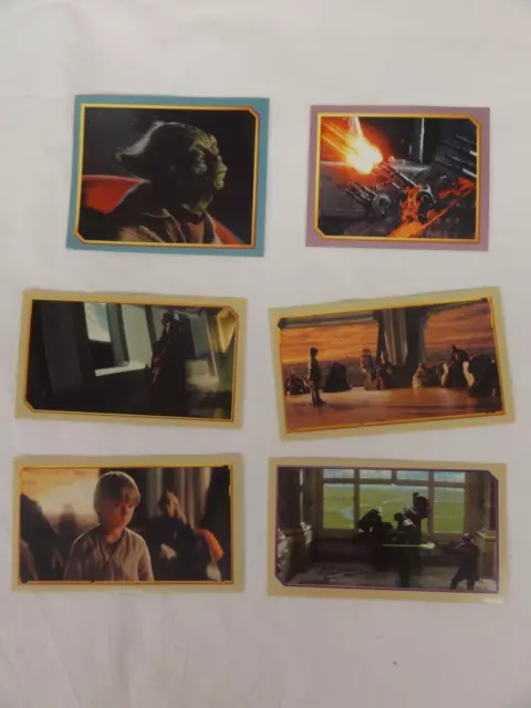 Star Wars Merlin Collection Episode 1 stickers