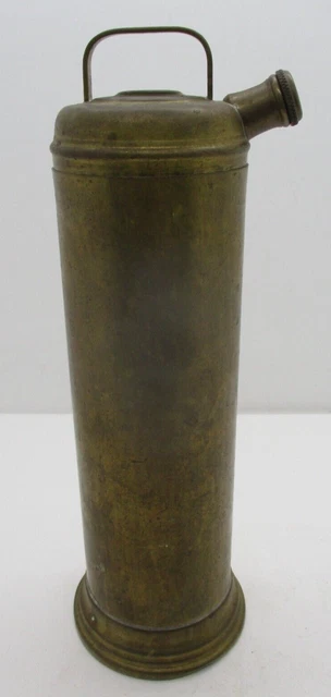 Vintage Skyscraper Farber Brothers Solid Brass Cocktail Shaker