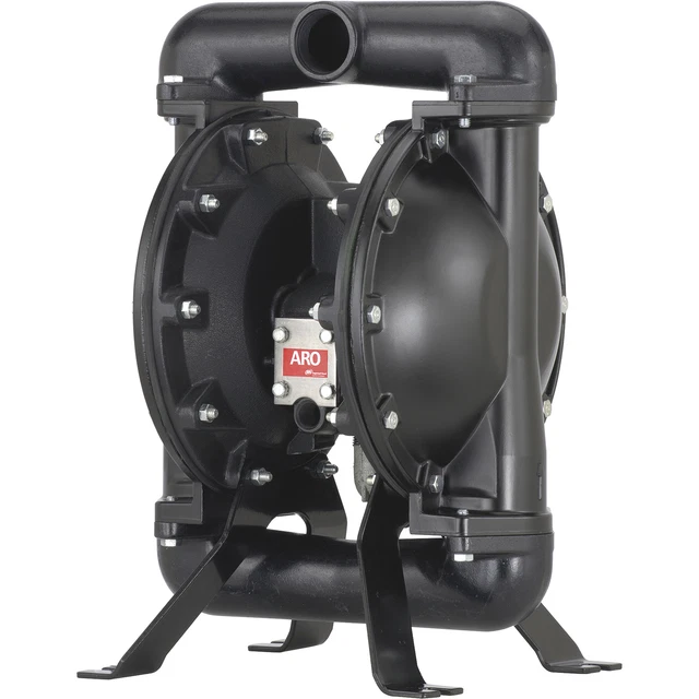 Ingersoll Rand Air-Operated Aluminum Nitrile Double Diaphragm Pump- 90 GPM