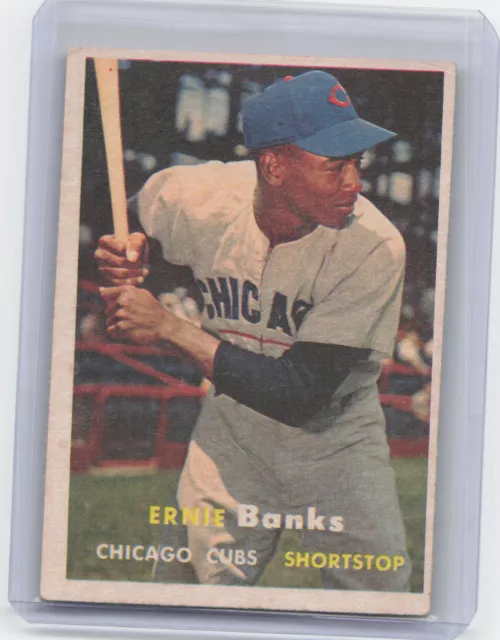 1957 Topps #55 Ernie Banks