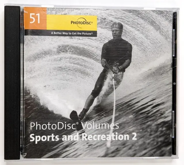 PhotoDisc Volumes 51, Sports Recreation 2, CD Set Royalty-Free 336 Stock Photo