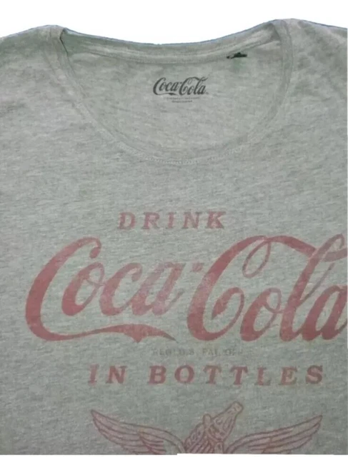 Coke T-Shirt Classique Vintage années 80 avec Logo pour