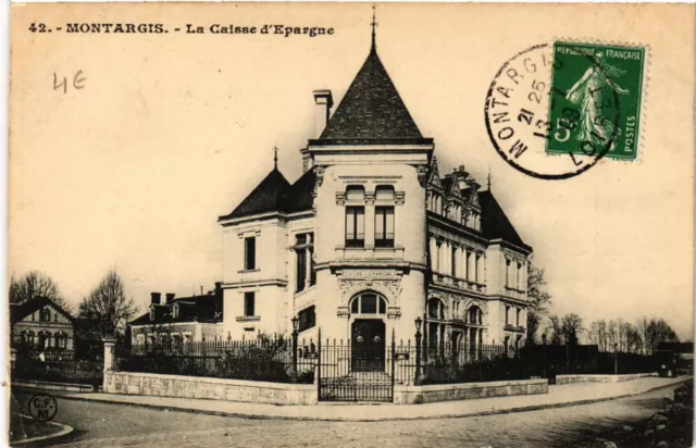 CPA MONTARGIS - La Caisse d'Epargne (631644)