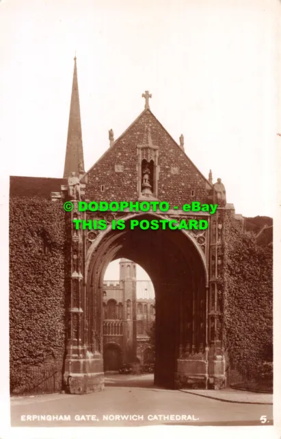R535887 Norwich Kathedrale. Erpingham Tor. RP. 1934