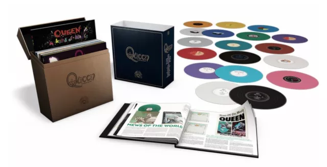 Queen The Studio Collection Coloured Vinyl Boxset