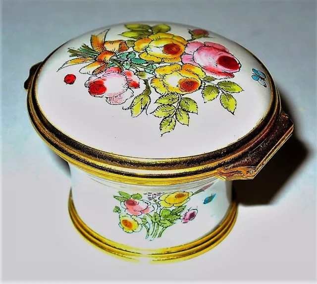 Cartier English Enamel Box - "To Mother With Love" & Flowers - Mother's Day 3