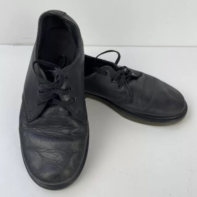 DR MARTENS WOMENS Black AW501 Shoes 3 Eylet Leather Size UK 1.5 19.99 PicClick UK