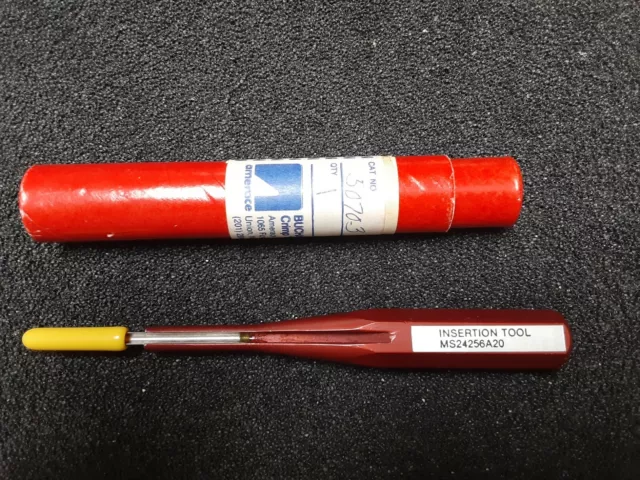 Insertion Tool MS24256A20 Buchanan 5070-3 Electronic Connector Contact Insert