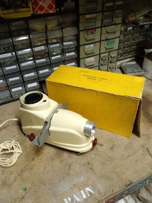 Lampe sur base Projecteur Diapo Kodak Senior N° 1 Design Raymond Loewy 