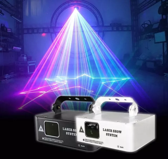 ALIEN 500mw RGB Laser Beam Line Scanner  DJ Lighting Effect White