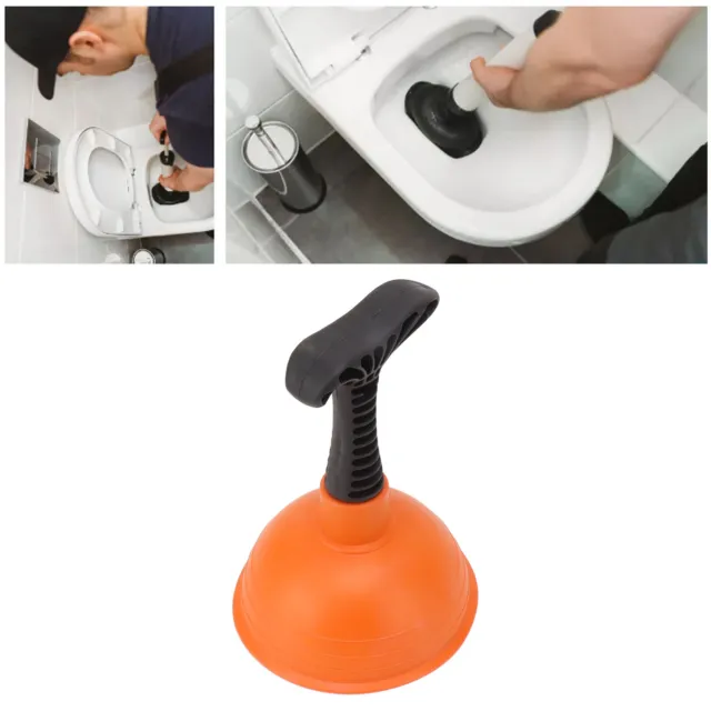 (Type 3)Mini Plunger Non-Slip Handle Silicone Multipurpose Small Bathroom