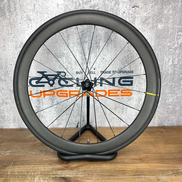Roues à pneu 700 MAVIC route Cosmic Carbon SL 40 M11 UST noire décor noir