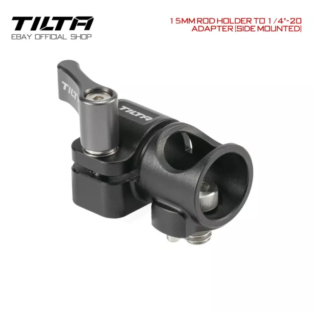 Tilta 15mm Rod Holder to 1/4″-20 Adapter Side Mounted Filmkamera-Zubehör Mount