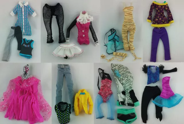 Monster High Fashion Shop 2 - Basic Outfits Fashion Changeable Clothing Isi Batsy Catty