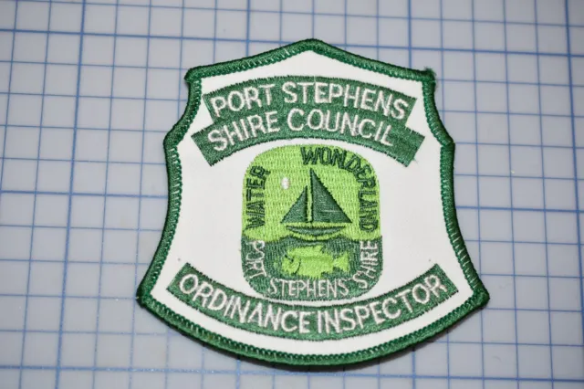 Port Stephens Shire Council Ordnance Inspector Patch