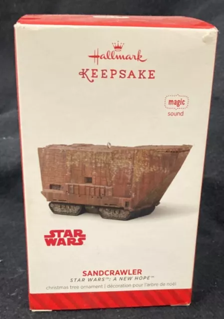 Hallmark Keepsake Star Wars 2014 Sandcrawler NIB never opened