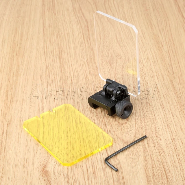 Useful Airsoft Rifle Scope Red Dot Sight Lens Cover Protector 2Shield Rail Mount