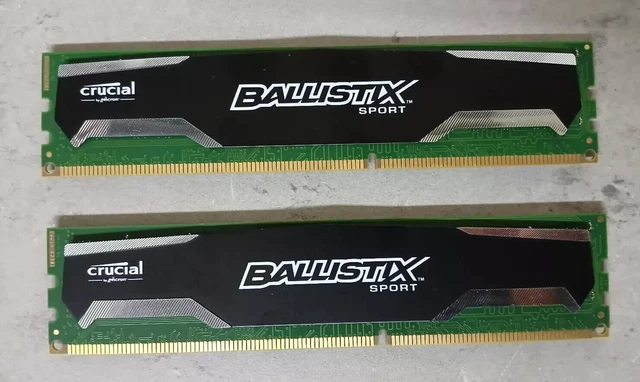 Dr 3400 RAM Crucial Ballistix Sport 4GB DDR3 1333MHz - Memoria PC3-10600 1.5V Per PC Desktop Paraurti Anteriore Ds3 - Foto 4