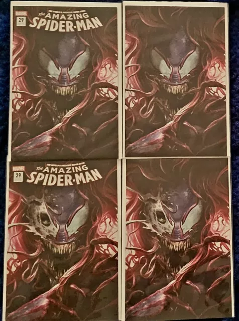 Amazing Spider-Man 29 Mattina Mary Jane Venom Virgin Bundle Variant 4-Total Nm