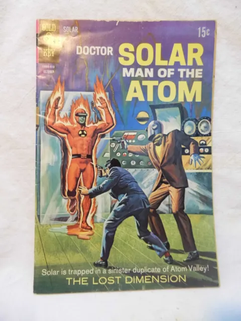 Doctor Solar Man Of The Atom #25 Oct. 1968 Comic Book