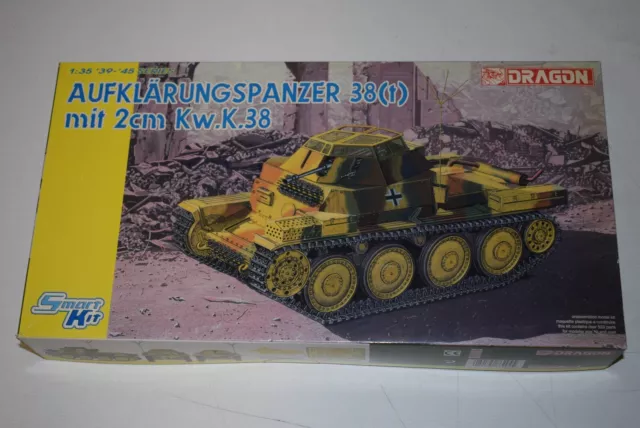 Dragon 6294 AUfklärungspanzer 38(t) mit 2cm Kw.K.38 NEU mit OVP