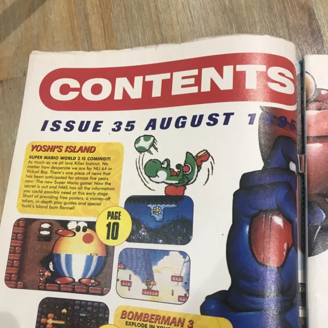 Nintendo Magazine System Issue 35 Aug 1995 (no Front Cover)