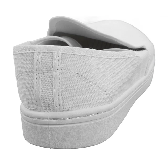 Scarpe a prova statica PVC tela cassaforte per elettronica laboratorio polvere bianco 37❤