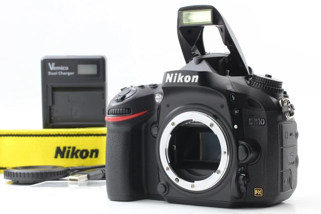 Near MINT 16k Shots Nikon D610 24.3MP Full frame Digital SLR Body from JAPAN