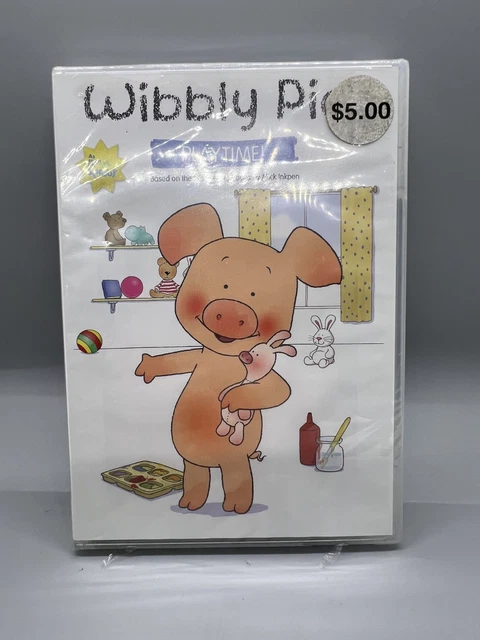 WIBBLY PIG: PLAYTIME With Wibbly - Audio en inglés y francés Nuevo