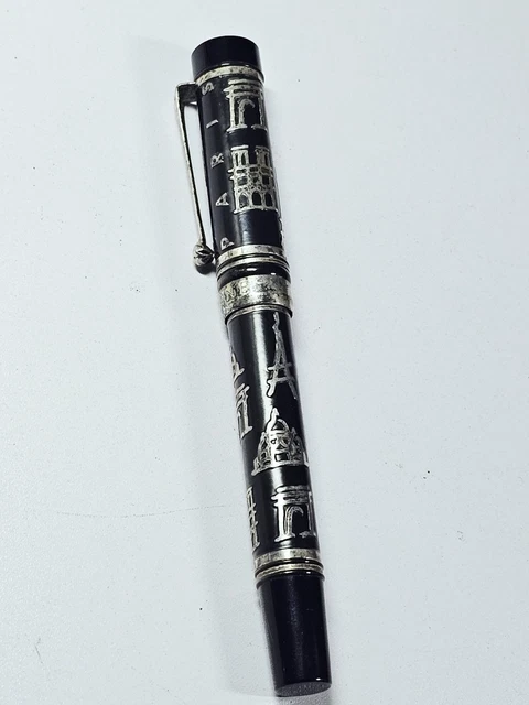 Stylo Bille Dupont Fidelio En Argent Plaqué - Modèle Prestige P116 - Occasion Très Bon état