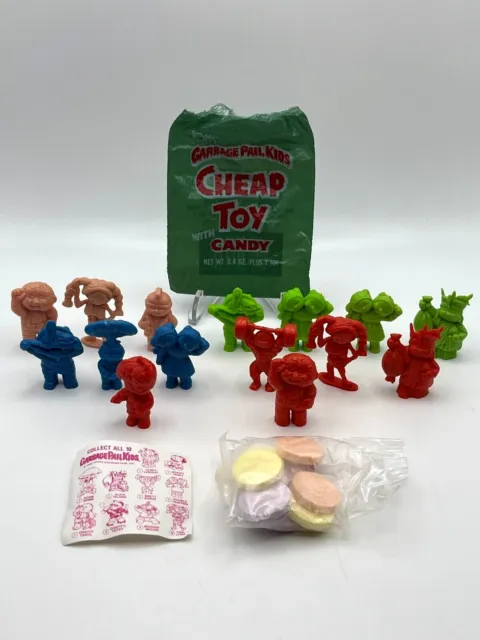 Vintage 1986 Garbage Pail Kids Cheap Toys Series 1 - Pick Your Character & Color