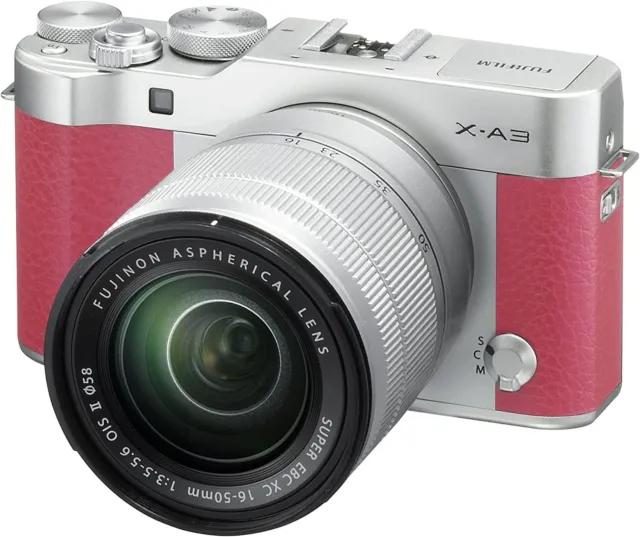 FUJIFILM Mirrorless SLR Camera X-A3 Lens Kit Pink X-A3LK-XC-P From Japan Fedex