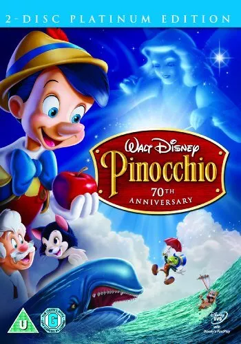 Pinocchio (Disney) DVD (2009) Ben Sharpsteen, Luske (DIR) cert U 2 discs