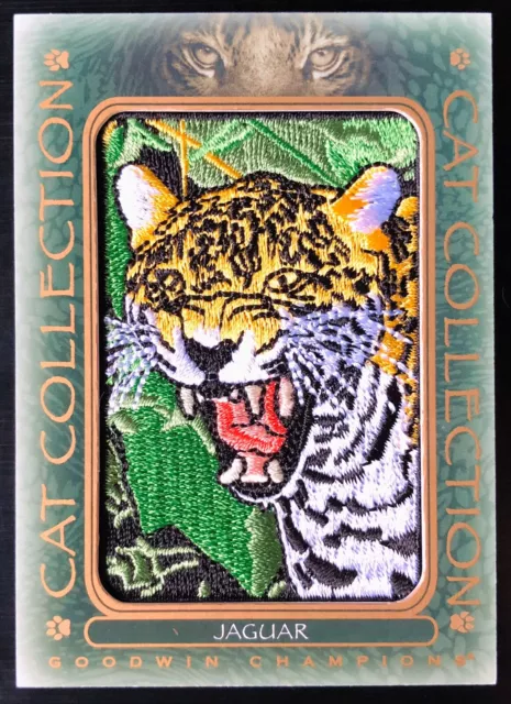 2020 Upper Deck Goodwin Champions SSP JAGUAR PATCH CAT COLLECTION TIER 4 #FC-46