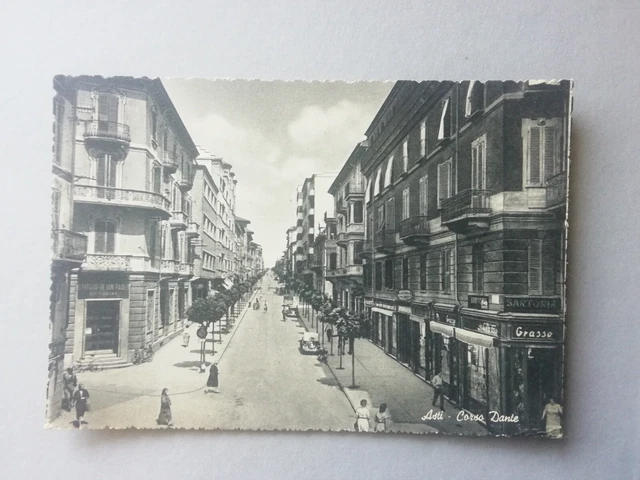 Carte Postale Ancienne - ASTI - Corso Dante - Palazzo Poste - Fotocelere Torino