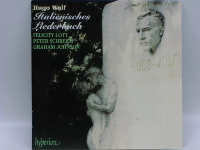 CD Hugo Wolf Italienisches Liederbuch Felicty Lott Peter Schreier HYPERION VGC