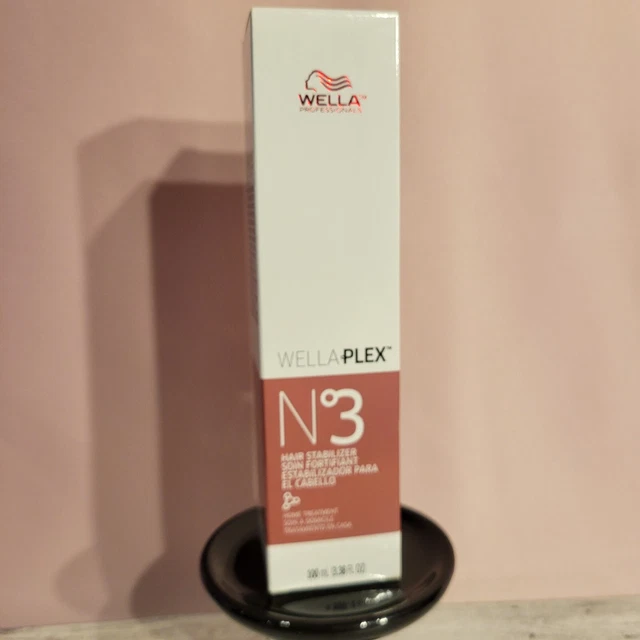 Nuevo estabilizador capilar Wella Wellaplex no 3 tratamiento casero 3,38 fl oz envío gratuito