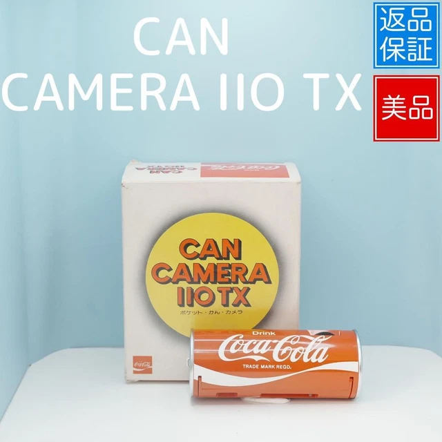 COCA-COLA CAN CAMERA IIOTX Film Camera, Beautiful Condition