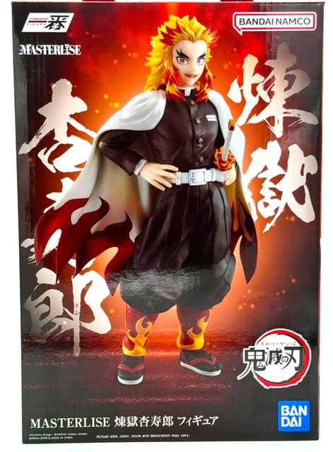 ENFILY - Figurine Demon Slayer Kyojuro Rengoku - Échelle 1:7 - PVC - Statue D'anime Détaillée - Collection - Cadeau