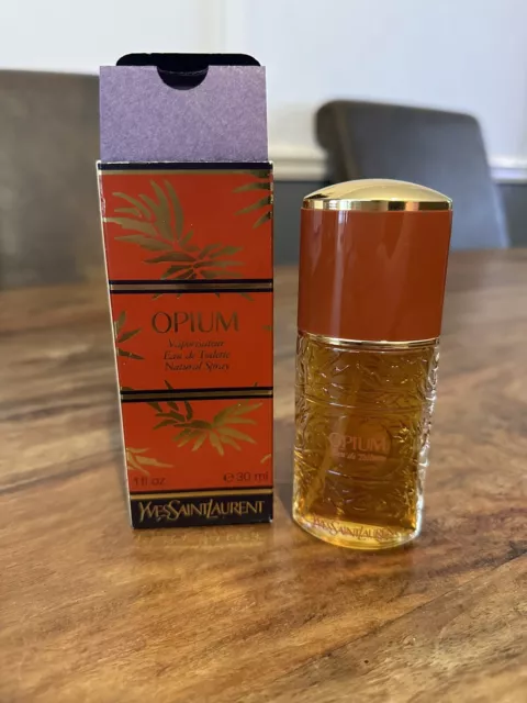 Vintage YSL Opium Eau De Toilette 30ml NEW