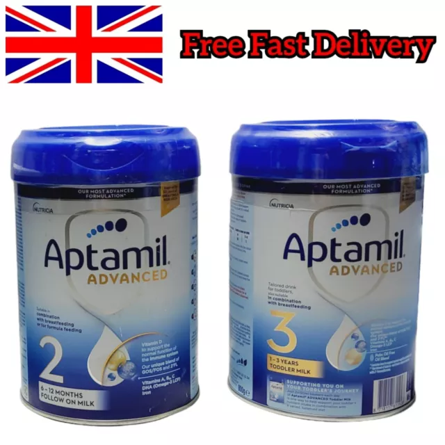 Aptamil Advanced Stage 2 / Advanced Stage 3 800g Baby Formula