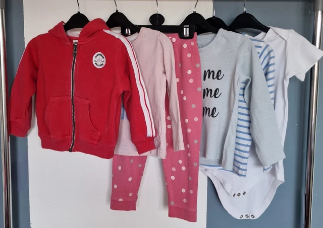 Baby Girls Clothes Bundle Age18/24 Mths."B" class, with signs of wear.used