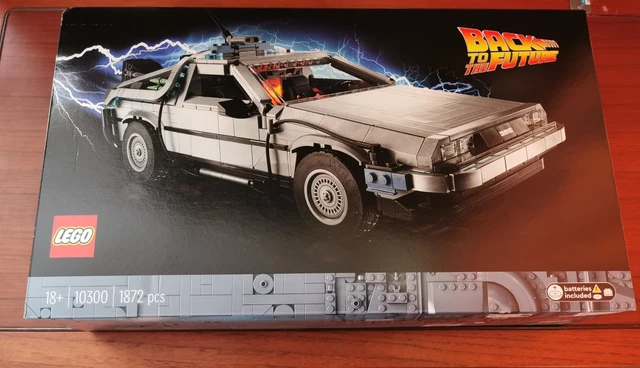 LEGO ICONS: BACK to the Future Time Machine (10300) Brand new Sealed ...