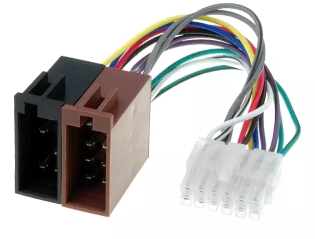 Para Pioneer Adaptador Radio Cable de Conexión Coche 12 Polos Iso Conector