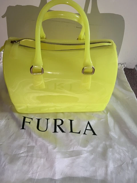 Crossbody bag Furla Blue in Plastic - 35038904