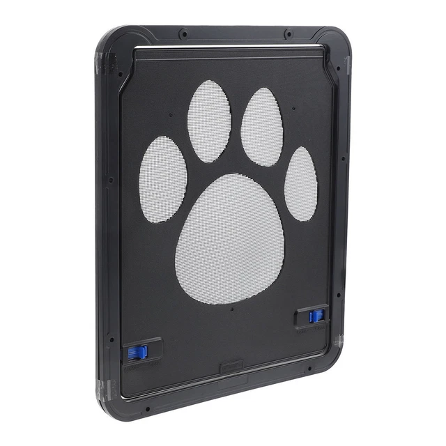 1 juego de pantalla de cierre puerta pantalla magnética con solapa pantalla para mascotas