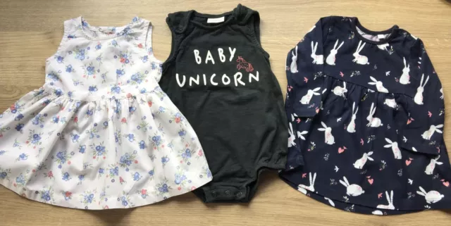 Next & Blue Zoo baby girls clothes bundle age 0-3 months